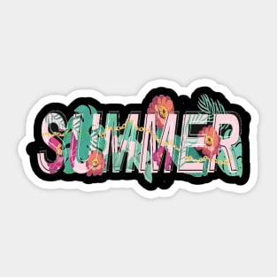 Hawaii Beach Summer Sticker